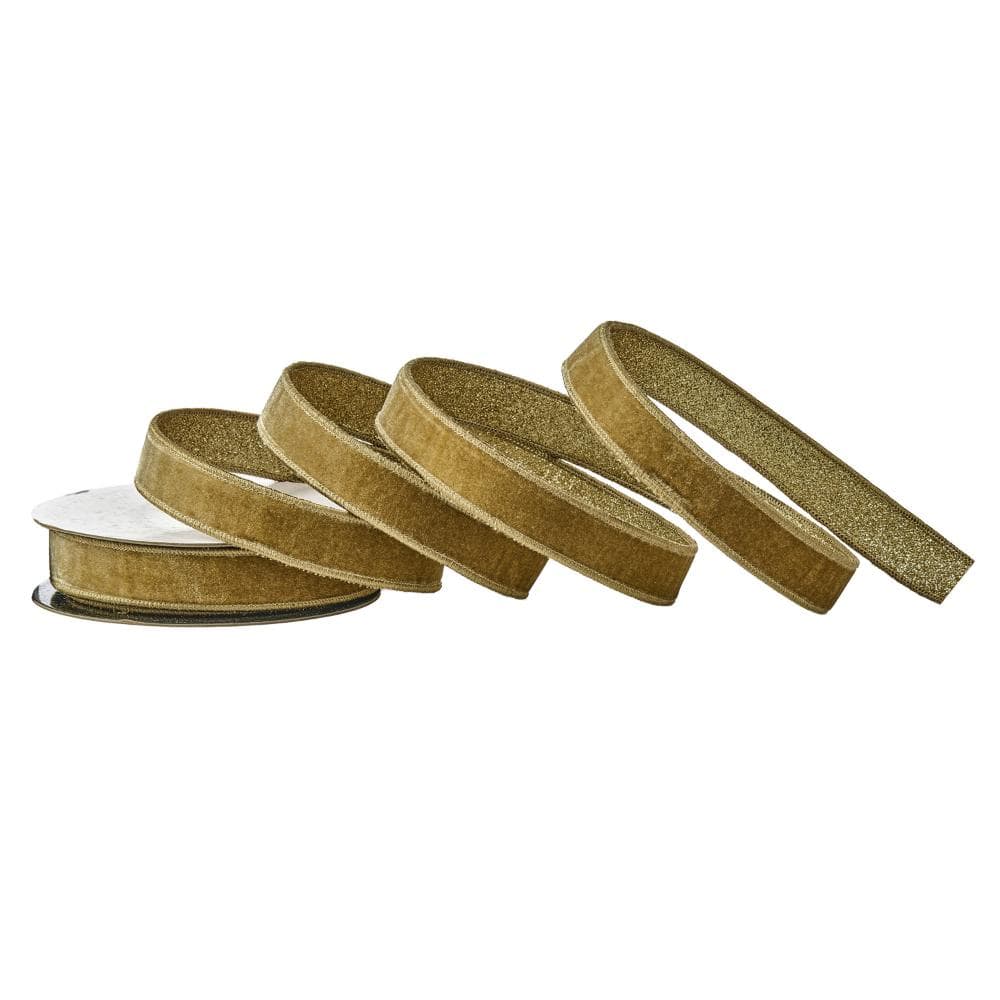 "1""X10Y Velvet With Glitter Backing Ribbon" price history on PriceWatchPro
