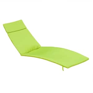 Salem Green 2-Piece Deep Seating Outdoor Chaise Lounge Cushion (2-Pack)