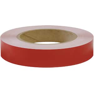 1 in. x 50 ft. Self-Adhesive Boat Striping Tape, Red