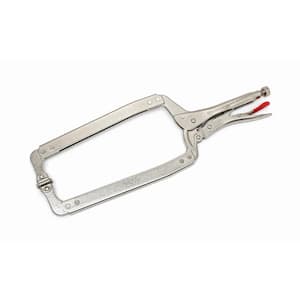 8 in. C-Clamp with Swivel Pads