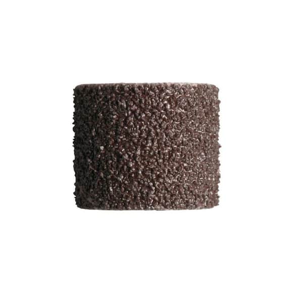 1/2 in. Rotary Tool 60-Grit Sanding Bands for Wood, Fiberglass, Rubber, and Metal (6-Pack)