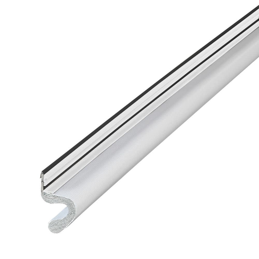 M-D Building Products 1 in. x 8 ft. White Vinyl Clad