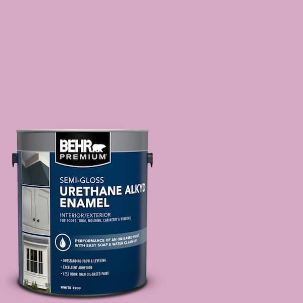 1 gal. #M120-4 Heart To Heart Urethane Alkyd Semi-Gloss Enamel Interior/Exterior Paint