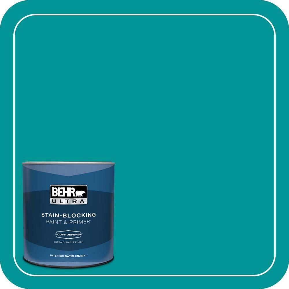 1 qt. #P460-6 Paradise Landscape Extra Durable Satin Enamel Interior Paint & Primer price history on PriceWatchPro