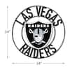 Las Vegas Raiders 24 Wrought Iron Wall Art