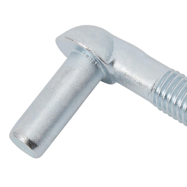 5/8 in. x 8 in. Zinc Gate Bolt Hook (5-Pack)