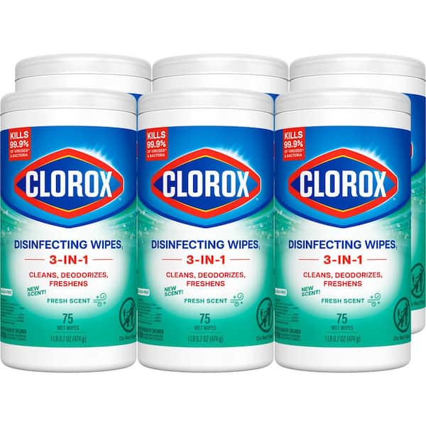 Clorox 35-Count Fresh Scent Bleach Free Disinfecting Cleaning