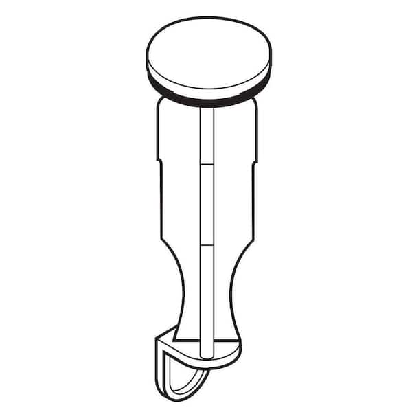 Bathroom Sink Pop-up Stopper in Brushed Nickel