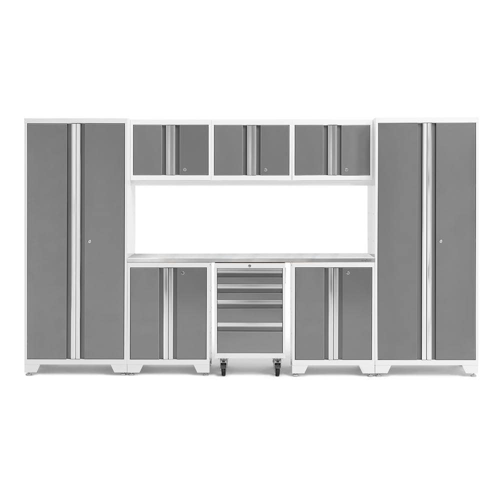 NewAge Products Bold Series 9Piece 24Gauge Stainless Steel Garage