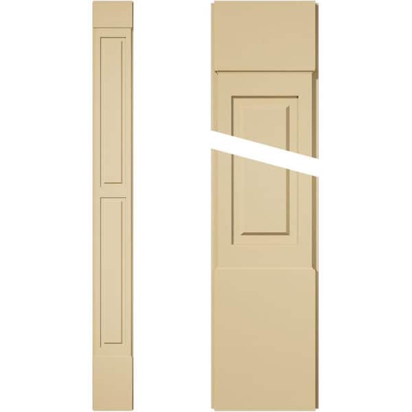 2 in. D x 12 in. W x 120 in. L Primed Polyurethane Pilaster 1- Pack