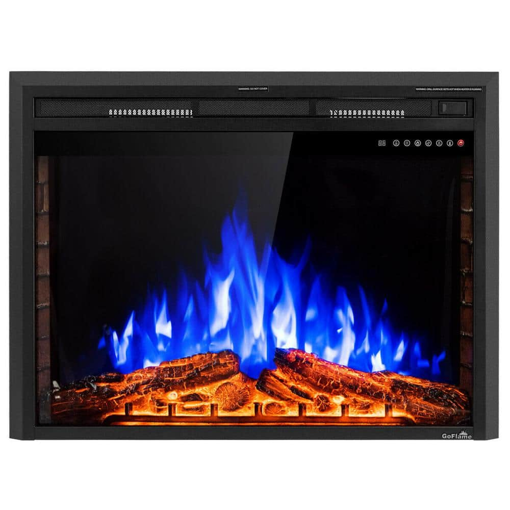 Boyel Living 36 in. Electric Fireplace Insert Freestanding Stove Heater ...