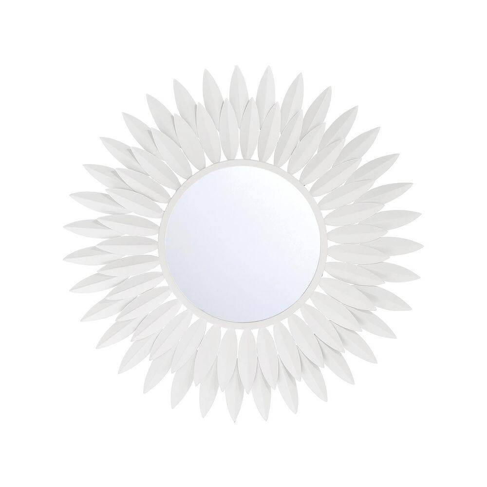 20 in. 0 Light Matte White Mirror price history on PriceWatchPro