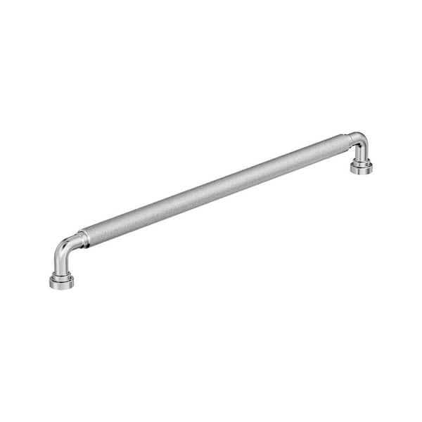 Amerock Collet 18 in. (457 mm) Center-to-Center Polished Chrome Classic Appliance Pull