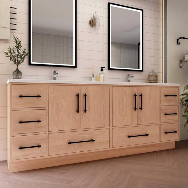 BV Better Vanity Victoria 84 in. W x 20 in. D x 35 in. H Double