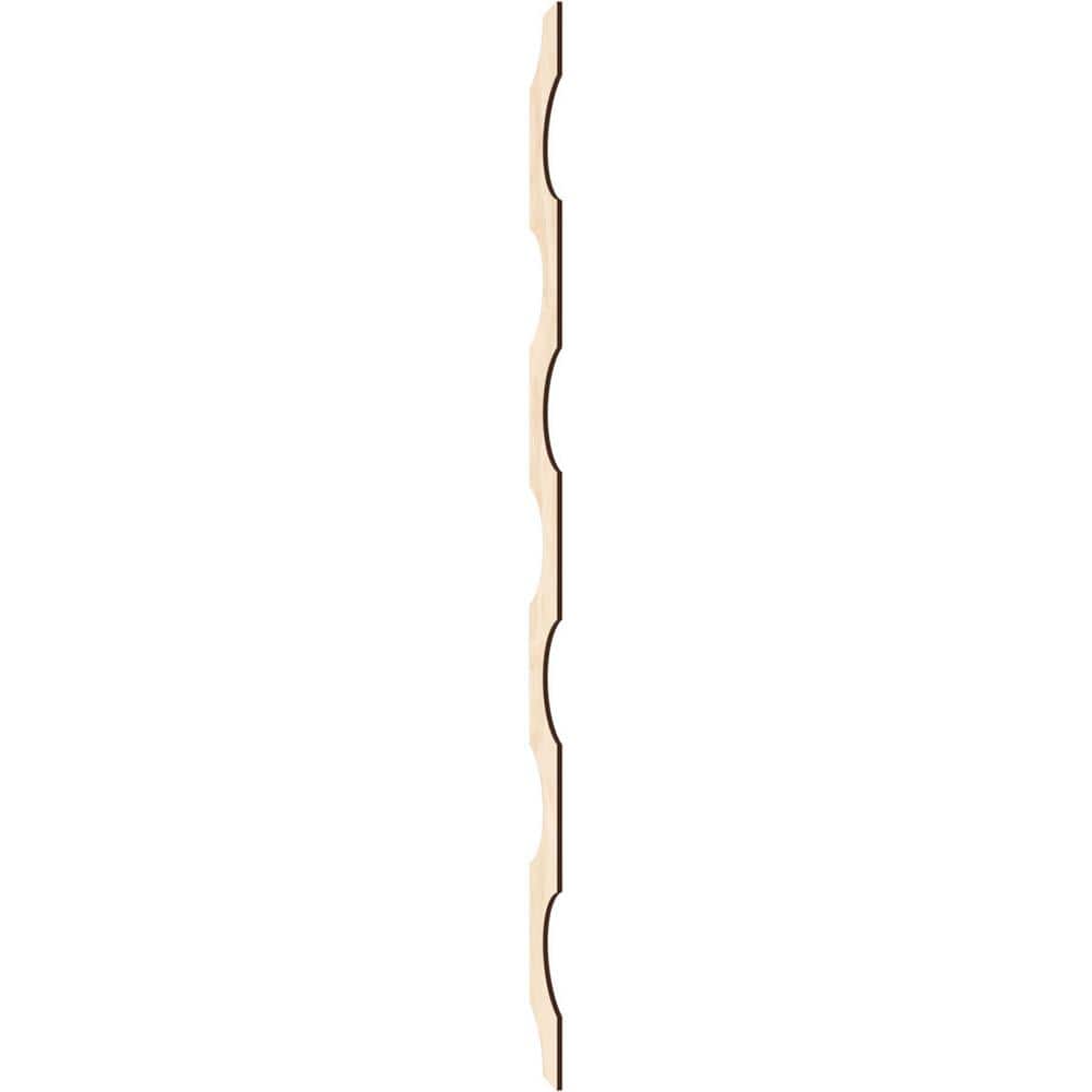 Pomeroy 47" Birch Adjustable Decorative Wood Slat Wall Panel Kit