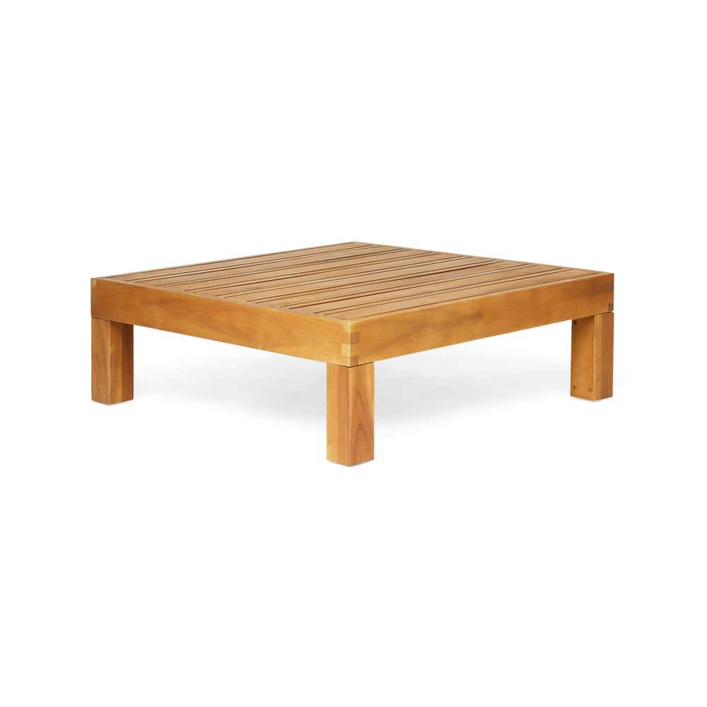 Kaena Teak Square Wood Outdoor Patio Coffee Table price history on PriceWatchPro