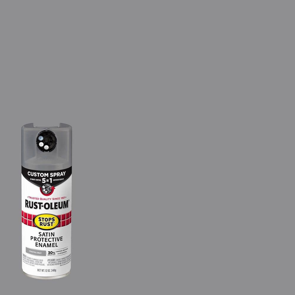 Rust-Oleum Stops Rust 12 oz. Custom Spray 5-in-1 Satin Brick Red Spray Paint  (Case of 6) 385008 - The Home Depot