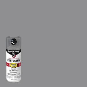 12 oz. Custom Spray 5-in-1 Satin Coastal Gray Spray Paint