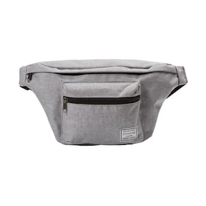 Gray Over-sized Canvas Waist-Pack