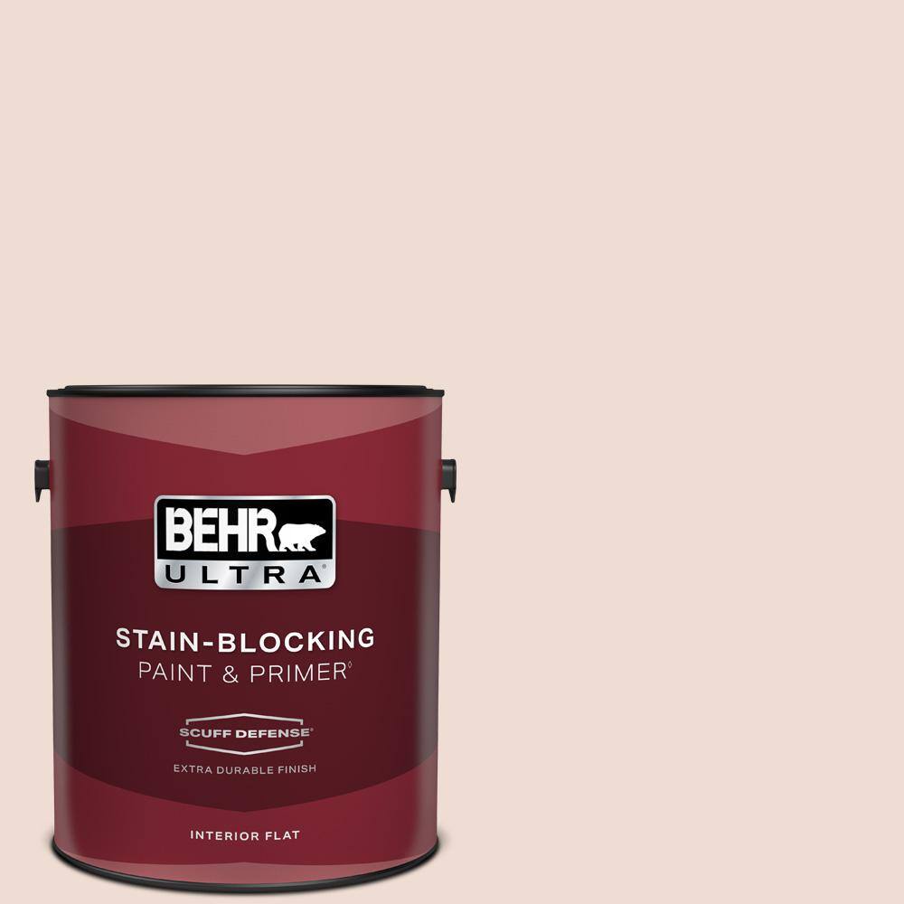 BEHR ULTRA 1 gal. #MQ3-34 Stolen Kiss Extra Durable Flat Interior 