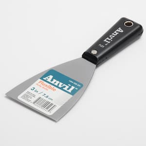 Anvil 1.5 in. Flexible Paint Scraper Putty Knife PT15F-ANV - The