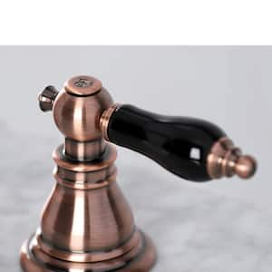 Duchess 8 in. Widespread 2-Handle Bathroom Faucet in Antique Copper