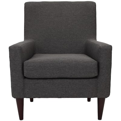 grey armchair