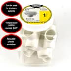 1 in. PVC S x S x S Tee Pro Pack (10-Pack)