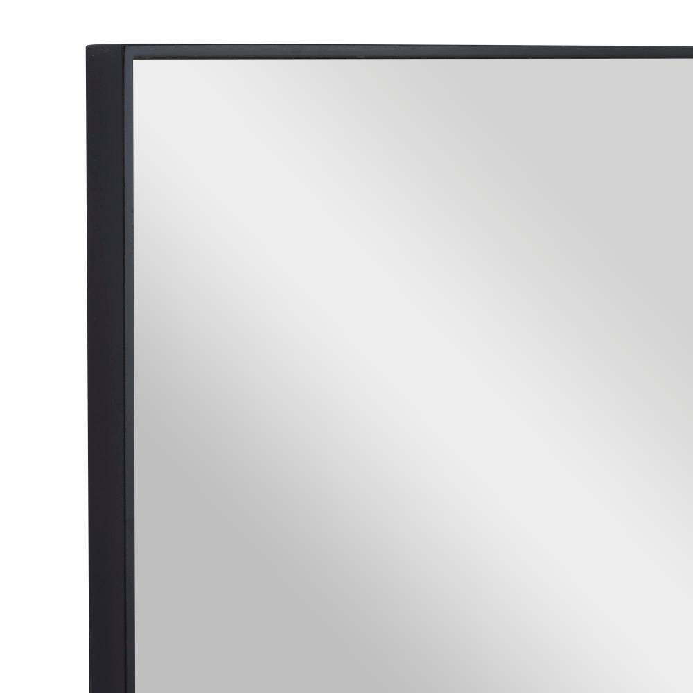 Gold Rectangular Wood Framed Wall Mirror 18" x 24"