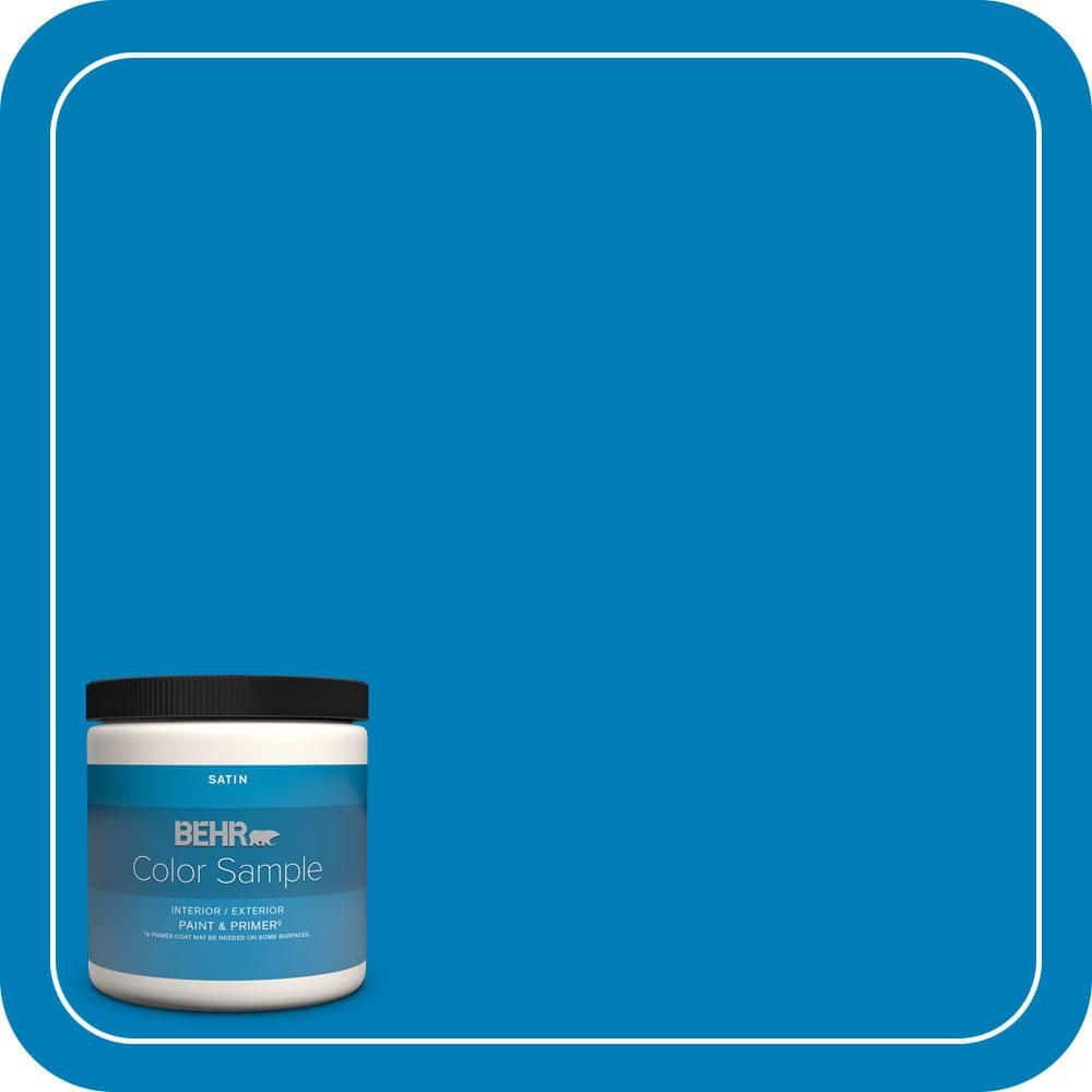 8 oz. #S-G-550 Artesian Water Satin Enamel Interior/Exterior Paint & Primer Color Sample price history on PriceWatchPro