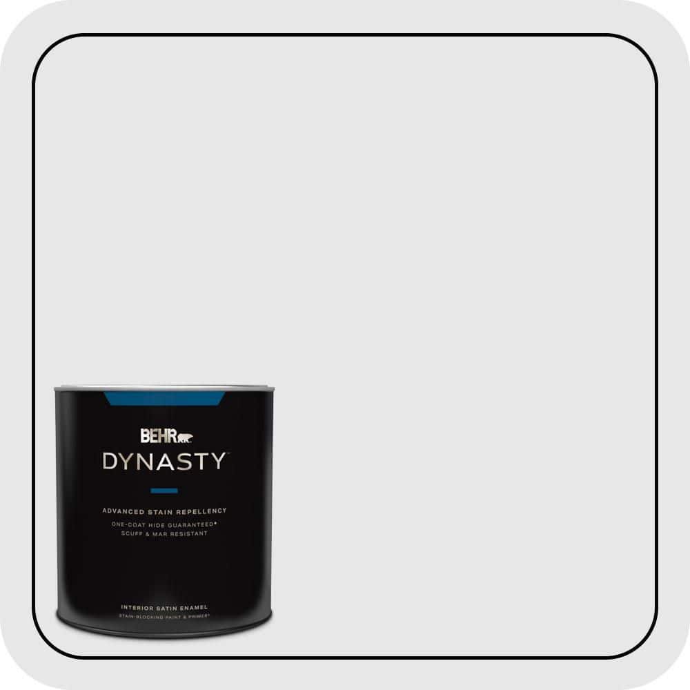 1 qt. #PR-W09 Nimbus Cloud Satin Enamel Stain-Blocking Interior Paint and Primer price history on PriceWatchPro