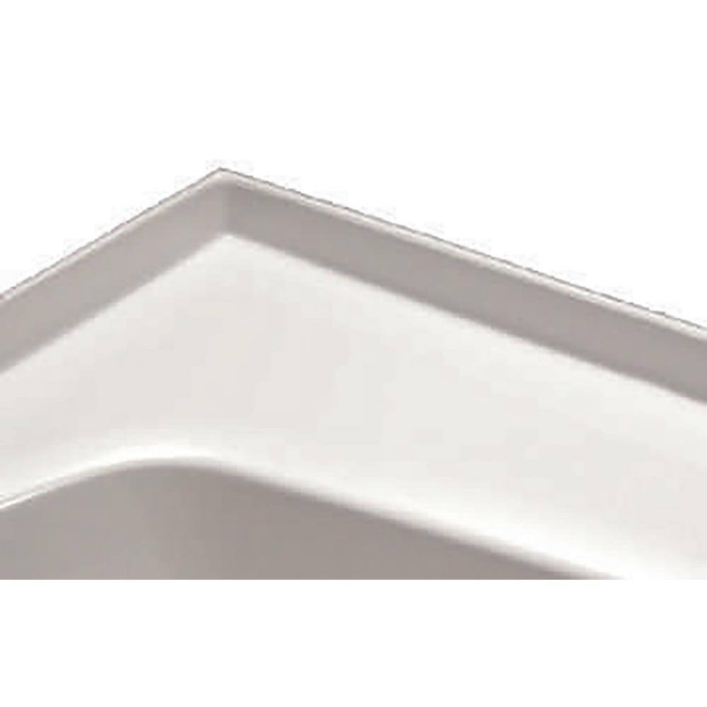 4-Side integral Tile Flange in White price history on PriceWatchPro