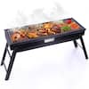 Mueller Portable Charcoal Grill 23-Inch | Foldable Travel Grill For Camping, Picnics & Backyard BBQ