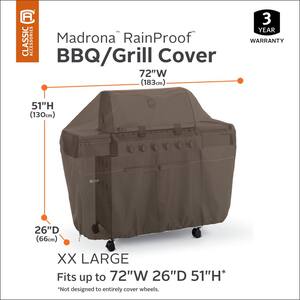 Madrona Rainproof 72 in. BBQ Grill Cover