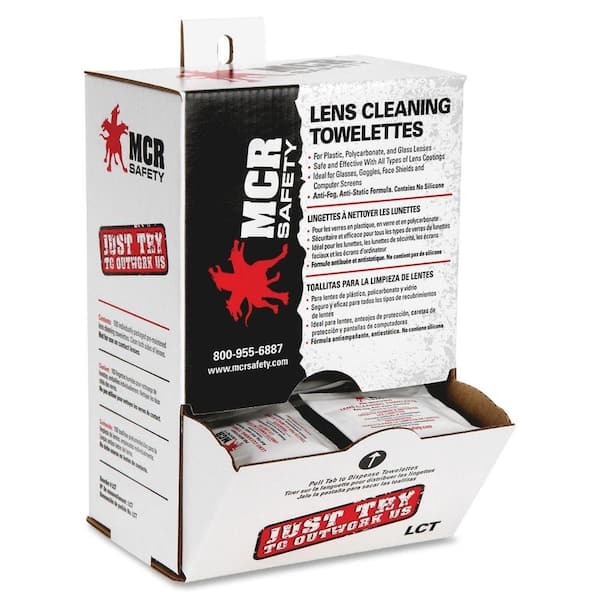 Anti-Fog Pre-Moistened Towelettes (100 per Box)