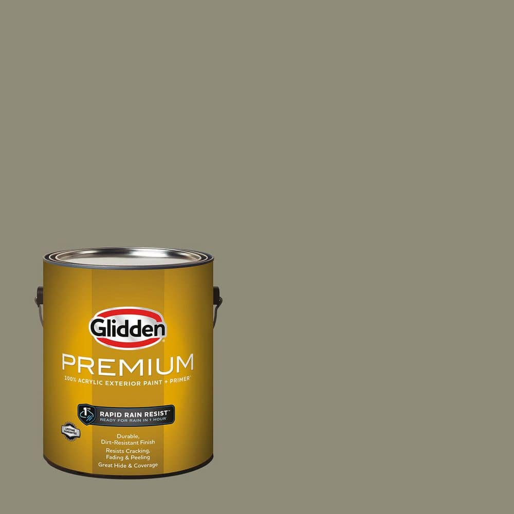 Glidden Premium 1 gal. Meander PPG1029-5 Satin Exterior Latex