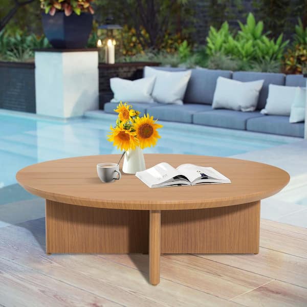 Sereno Round Aluminum Outdoor Coffee Table