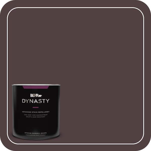 BEHR DYNASTY 1 qt. #BXC-87 Rich Bordeaux Eggshell Enamel Interior Stain-Blocking Paint and Primer