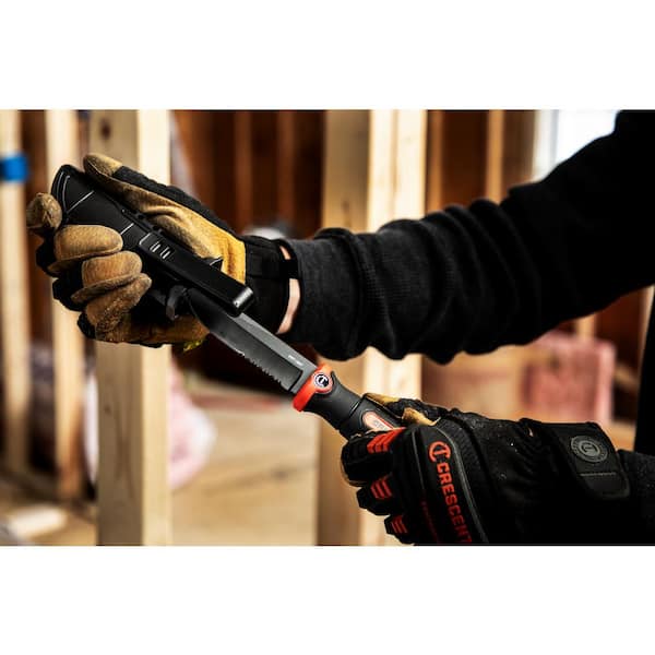 Crescent 4-1/2 in. Fixed Blade Trade Knife with Sheath CPKFX - The