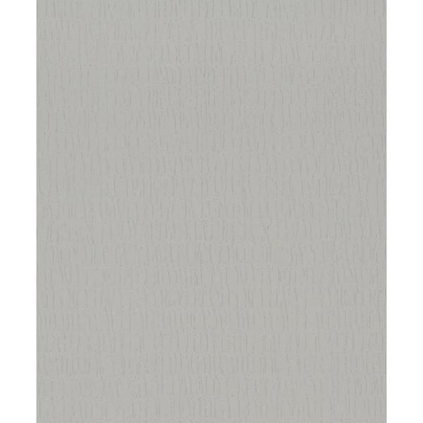 Unbranded Kumano Collection Grey Textured Ruche Silk Pearlescent Finish Non-pasted Vinyl on Non-woven Wallpaper Sample