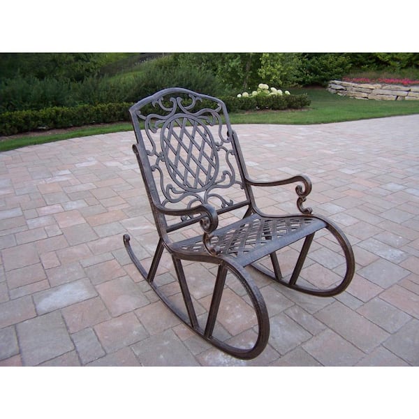 Unbranded Mississippi Aluminum Outdoor Rocking Chair