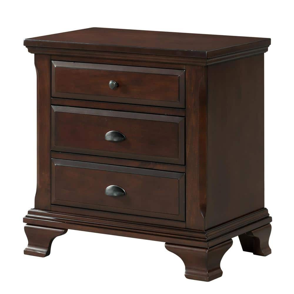 Brinley Nightstand Cherry Red - Picket House Furnishings