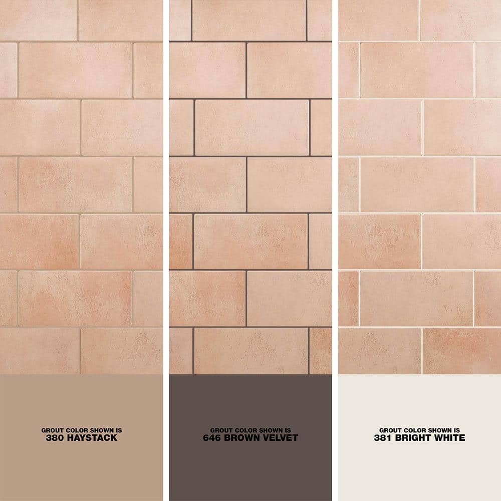Kaleo 7.08 in. x 14.17 in. Matte Terracotta Look Porcelain Tile