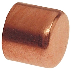 1 in. Copper Pressure Tube Cap Fitting