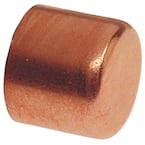 1/2 in. Copper Pressure Tube Cap Fitting
