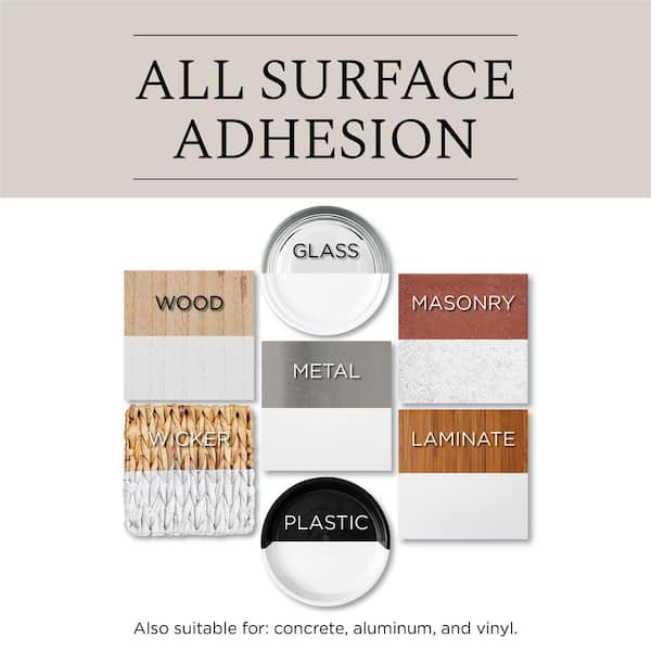 12 Oz. All Surface Satin White Spray Paint and Primer in 1 (6-Pack)