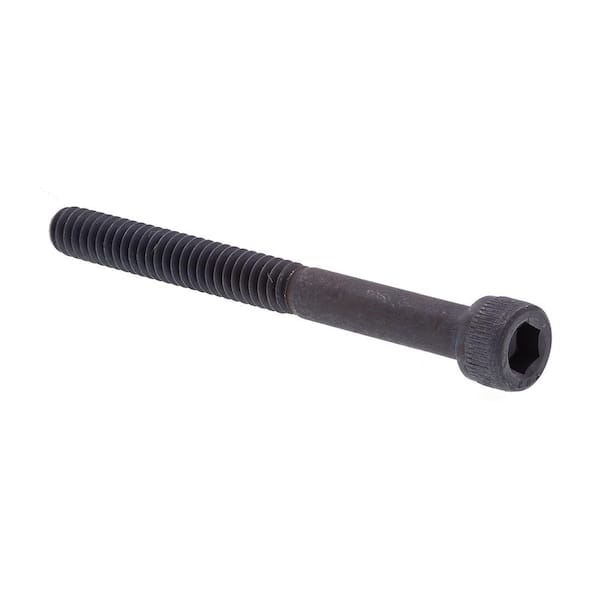 Prime-Line #10-24 x 2 in. Black Oxide Coated Steel Hex (Allen) Drive Socket Head Cap Screws (25-Pack)