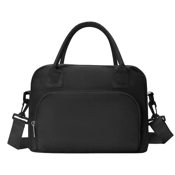 17 qt.Large Black Cooler Tote Insulated Lunch Box Men Women