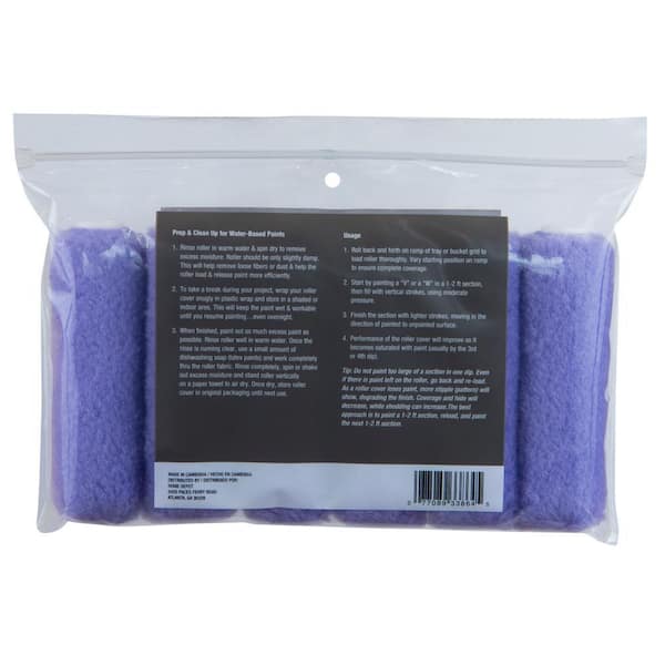 Classic Light Purple Dense & Soft Shower Cleaning Brush