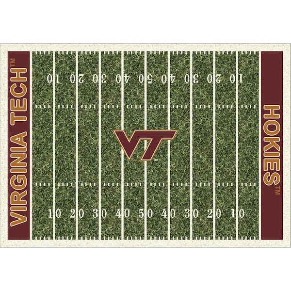 IMPERIAL Virginia Tech 4 ft. by 6 ft. Homefield Area Rug